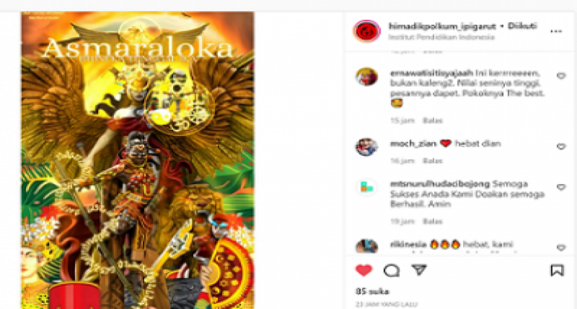 Poster “Asmaraloka” Banjir Pujian di Instagram