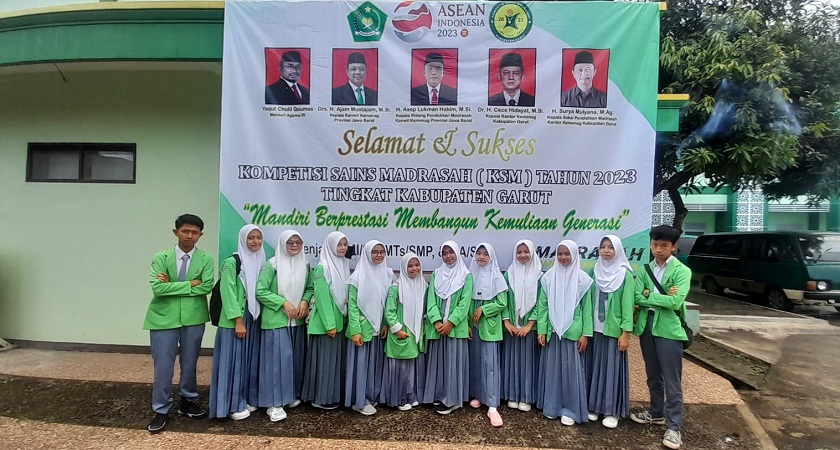 12 Siswa MA Nurul Huda Cisurupan Ikuti KSM